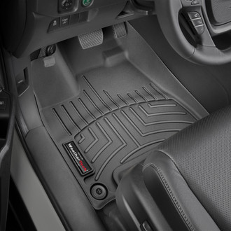 WeatherTech® - DigitalFit™ 1st Row Black Molded Floor Liners