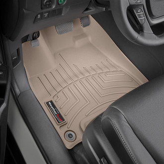WeatherTech® - DigitalFit™ 1st Row Tan Molded Floor Liners