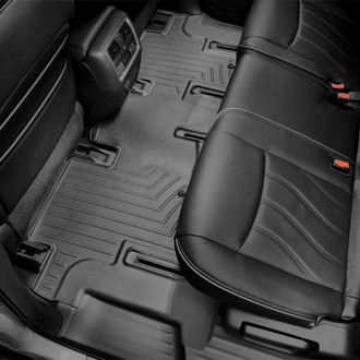 WeatherTech® - DigitalFit™ 2nd Row Black Molded Floor Liner