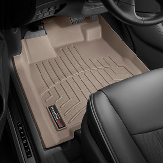 WeatherTech® - DigitalFit™ 1st Row Tan Molded Floor Liners