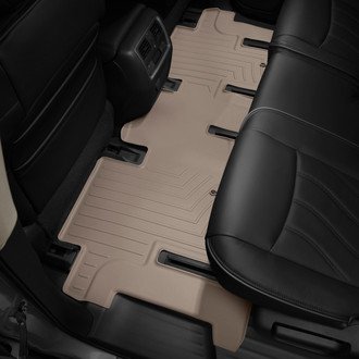 WeatherTech® - DigitalFit™ 2nd Row Tan Molded Floor Liner