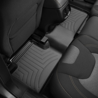 WeatherTech® - DigitalFit™ 2nd Row Black Molded Floor Liner