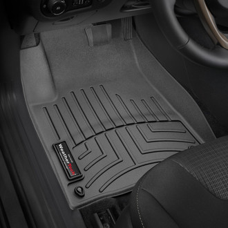 WeatherTech® - DigitalFit™ 1st Row Black Molded Floor Liners