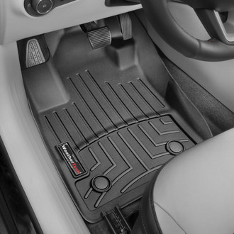 WeatherTech® - DigitalFit™ 1st Row Black Molded Floor Liners