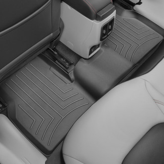 WeatherTech® - DigitalFit™ 2nd Row Black Molded Floor Liner