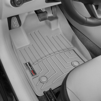 WeatherTech® - DigitalFit™ 1st Row Gray Molded Floor Liners