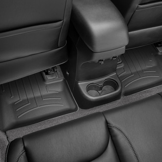 WeatherTech® - DigitalFit™ 2nd Row Black Molded Floor Liners