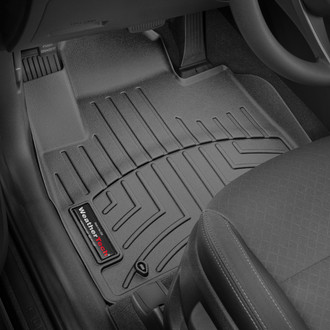 WeatherTech® - DigitalFit™ 1st Row Black Molded Floor Liners