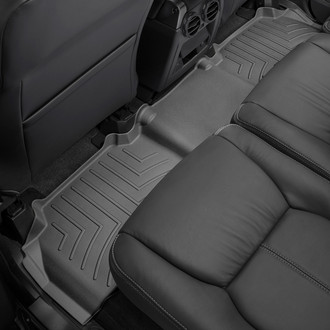 WeatherTech® - DigitalFit™ 2nd Row Black Molded Floor Liner