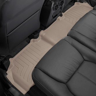WeatherTech® - DigitalFit™ 2nd Row Tan Molded Floor Liner