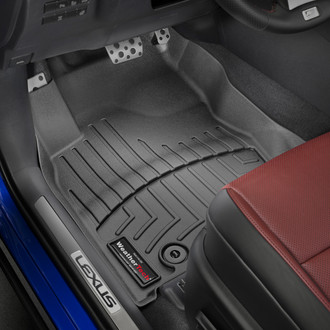 WeatherTech® - DigitalFit™ 1st Row Black Molded Floor Liners