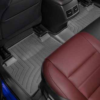 WeatherTech® - DigitalFit™ 2nd Row Black Molded Floor Liner