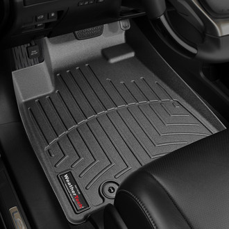 WeatherTech® - DigitalFit™ 1st Row Black Molded Floor Liners