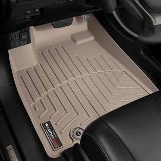 WeatherTech® - DigitalFit™ 1st Row Tan Molded Floor Liners
