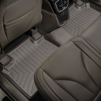 WeatherTech® - DigitalFit™ 2nd Row Cocoa Molded Floor Liner