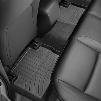 WeatherTech® - DigitalFit™ 2nd Row Black Molded Floor Liners