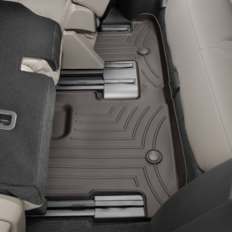 WeatherTech® - DigitalFit™ 3rd Row Cocoa Molded Floor Liner