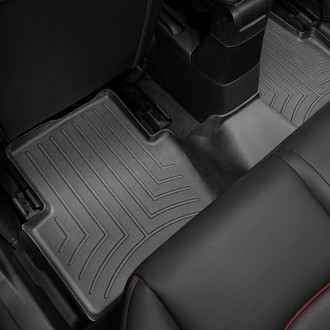 WeatherTech® - DigitalFit™ 2nd Row Black Molded Floor Liner