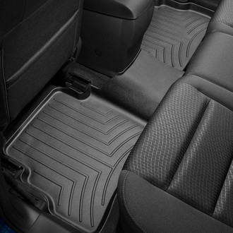 WeatherTech® - DigitalFit™ 2nd Row Black Molded Floor Liner