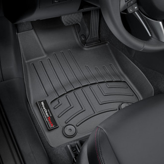 WeatherTech® - DigitalFit™ 1st Row Black Molded Floor Liners