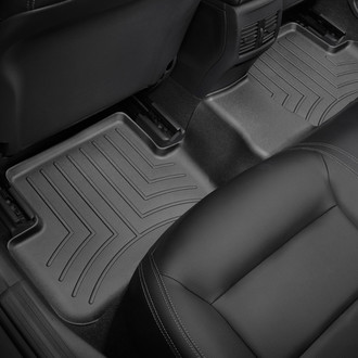 WeatherTech® - DigitalFit™ 2nd Row Black Molded Floor Liner