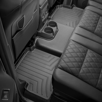 WeatherTech® - DigitalFit™ 2nd Row Black Molded Floor Liner