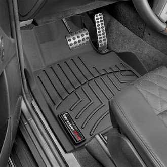WeatherTech® - DigitalFit™ 1st Row Black Molded Floor Liners