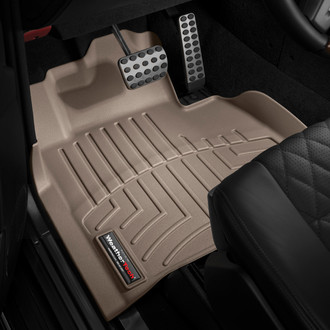 WeatherTech® - DigitalFit™ 1st Row Tan Molded Floor Liners