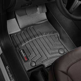 WeatherTech® - DigitalFit™ 1st Row Black Molded Floor Liners