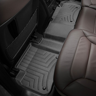 WeatherTech® - DigitalFit™ 2nd Row Black Molded Floor Liner