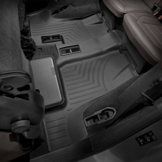 WeatherTech® - DigitalFit™ 3rd Row Black Molded Floor Liner