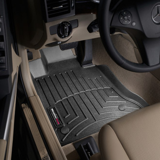 WeatherTech® - DigitalFit™ 1st Row Black Molded Floor Liners