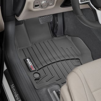 WeatherTech® - DigitalFit™ 1st Row Black Molded Floor Liners