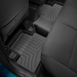 WeatherTech® - DigitalFit™ 2nd Row Black Molded Floor Liner