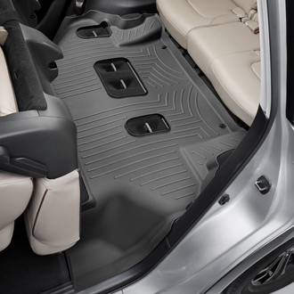 WeatherTech® - DigitalFit™ 3rd Row Black Molded Floor Liner