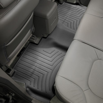 WeatherTech® - DigitalFit™ 2nd Row Black Molded Floor Liner