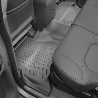 WeatherTech® - DigitalFit™ 2nd Row Black Molded Floor Liner