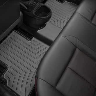 WeatherTech® - DigitalFit™ 2nd Row Black Molded Floor Liner