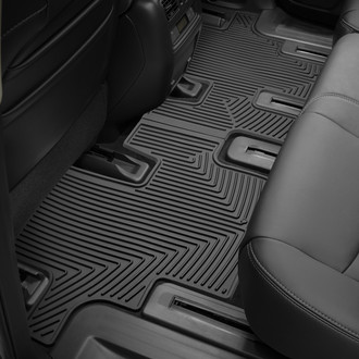 WeatherTech® - All-Weather 2nd Row Black Floor Mats