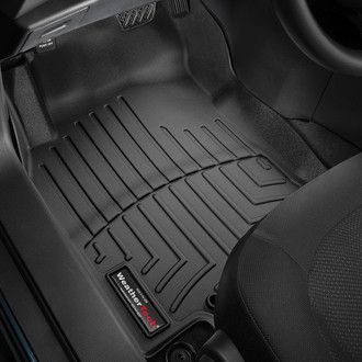 WeatherTech® - DigitalFit™ 1st Row Black Molded Floor Liners