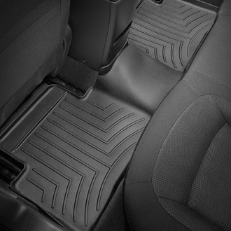 WeatherTech® - DigitalFit™ 2nd Row Black Molded Floor Liner