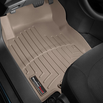 WeatherTech® - DigitalFit™ 1st Row Tan Molded Floor Liners