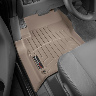 WeatherTech® - DigitalFit™ 1st Row Tan Molded Floor Liners