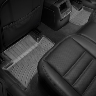 WeatherTech® - DigitalFit™ 2nd Row Black Molded Floor Liners