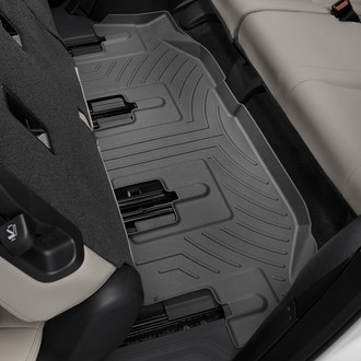 WeatherTech® - DigitalFit™ 3rd Row Black Molded Floor Liner