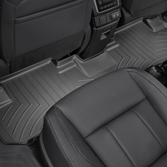 WeatherTech® - DigitalFit™ 2nd Row Black Molded Floor Liner