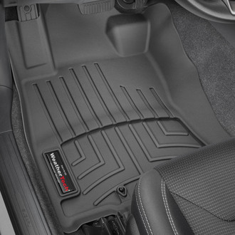 WeatherTech® - DigitalFit™ 1st Row Black Molded Floor Liners