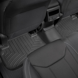 WeatherTech® - DigitalFit™ 2nd Row Black Molded Floor Liner