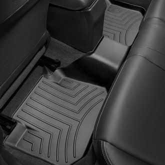 WeatherTech® - DigitalFit™ 2nd Row Black Molded Floor Liner