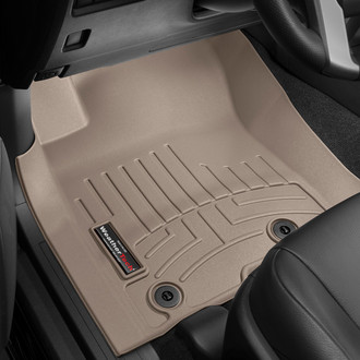 WeatherTech® - DigitalFit™ 1st Row Tan Molded Floor Liners